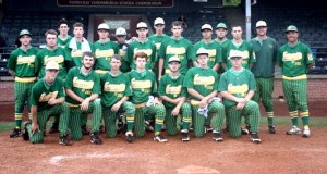 Runners-up of the Bosse Field Throwback Tournament, the Evansville Eugene Pate Post 265'ers.